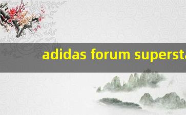 adidas forum superstar